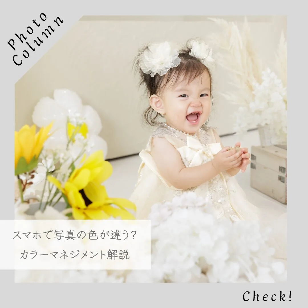 【姫路の写真スタジオ】スマホで写真の色が違う?カラーマネジメント解説|PHOTO FACTORY LAR